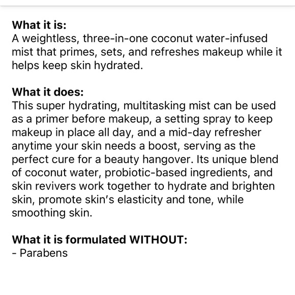 ✨💖 Too Faced 3 in 1 Replenishing Primer and Setting Spray 💖 - Picture 4 of 5